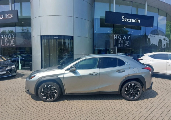 Lexus UX cena 124900 przebieg: 120349, rok produkcji 2019 z Szczecin małe 407